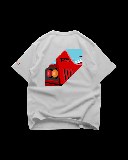 HW Ferrari F40 Oversized Tee