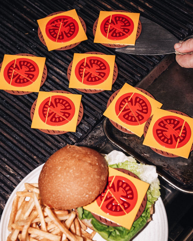 Type 7 Burger Grill Badge