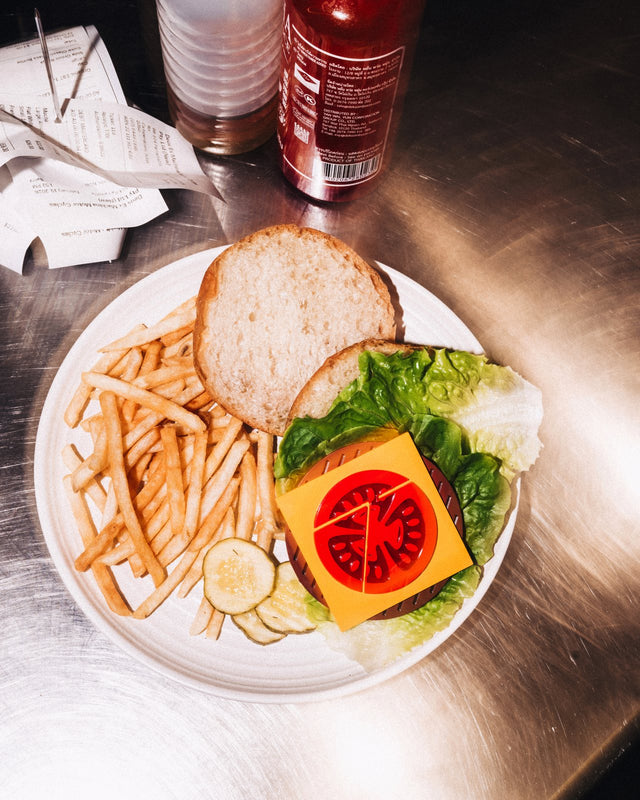 Type 7 Burger Grill Badge